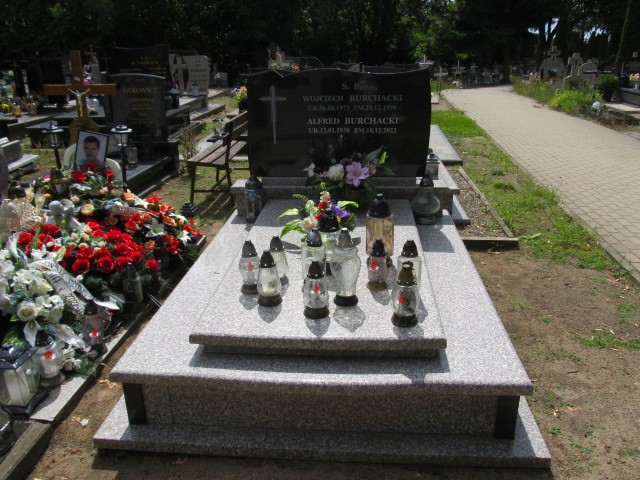 Grób Alfred Burchacki