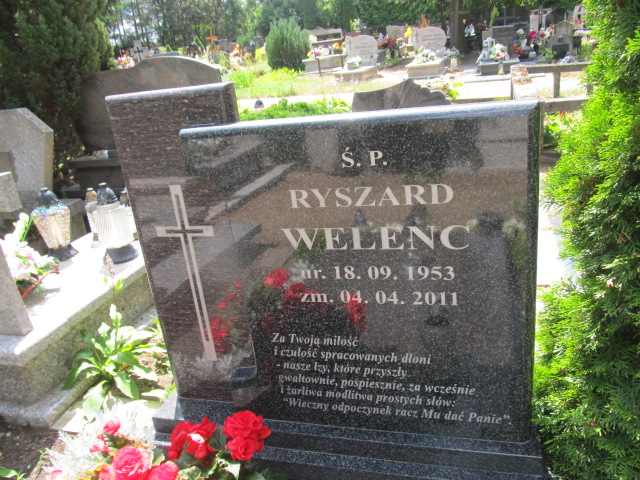 Ryszard Welenc  1953 Pasym - Grobonet - Wyszukiwarka osób pochowanych