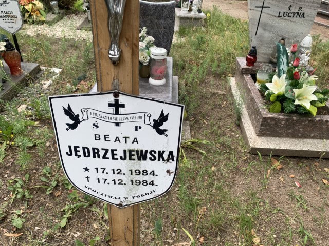 Beata Jędrzejewska 1984 Pasym - Grobonet - Wyszukiwarka osób pochowanych