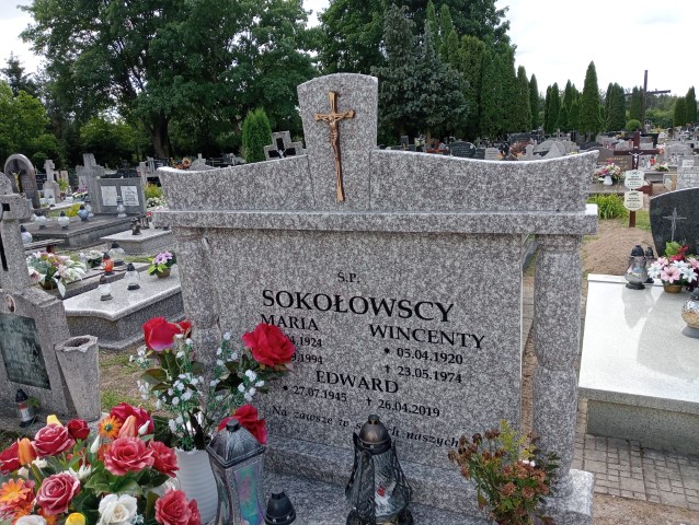 Wincenty Sokołowski 1920 Pasym - Grobonet - Wyszukiwarka osób pochowanych