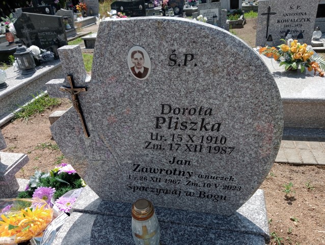 Dorota Pliszka 1910 Pasym - Grobonet - Wyszukiwarka osób pochowanych
