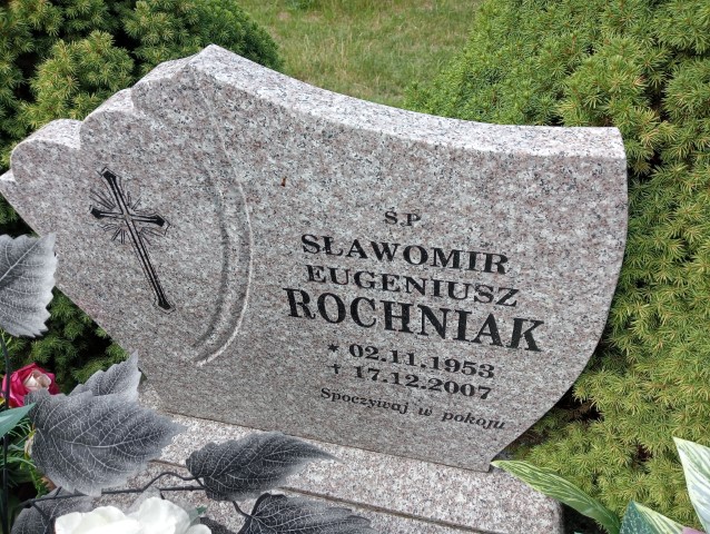 SŁAWOMIR EUGENIUSZ Rochniak 1953 Pasym - Grobonet - Wyszukiwarka osób pochowanych