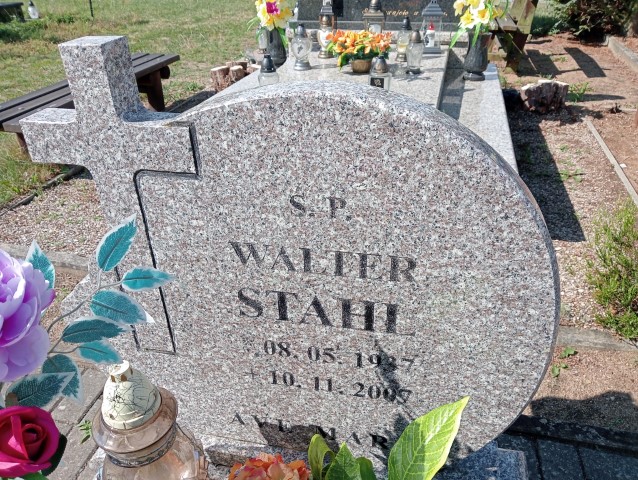 Walter Stahl 1937 Pasym - Grobonet - Wyszukiwarka osób pochowanych