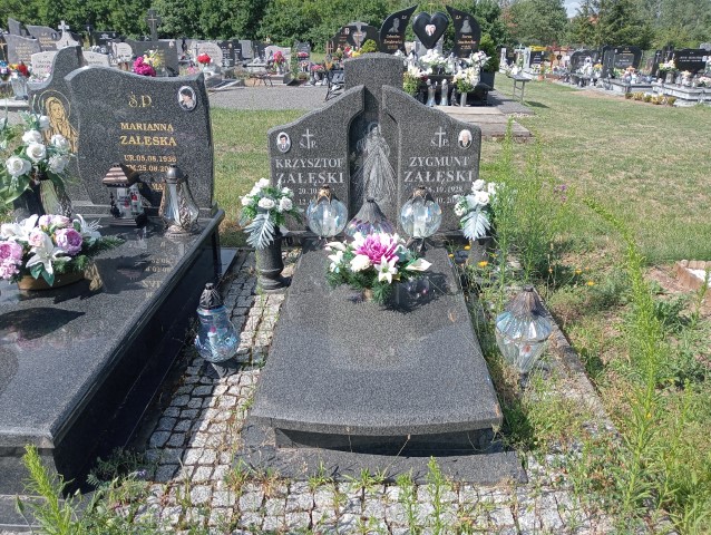 Grób Krzysztof Załęski