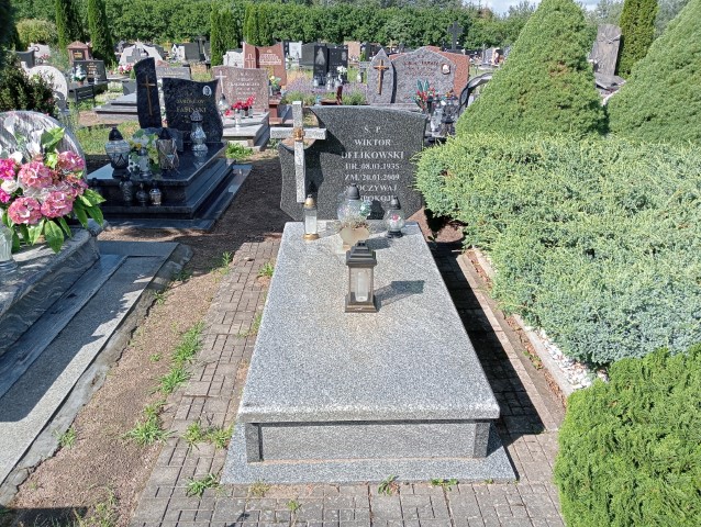 Grób Wiktor Delikowski
