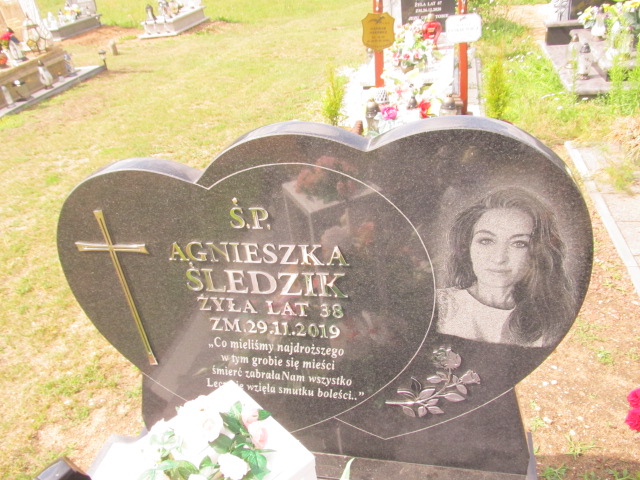 Agnieszka Śledzik 1980 Pasym - Grobonet - Wyszukiwarka osób pochowanych