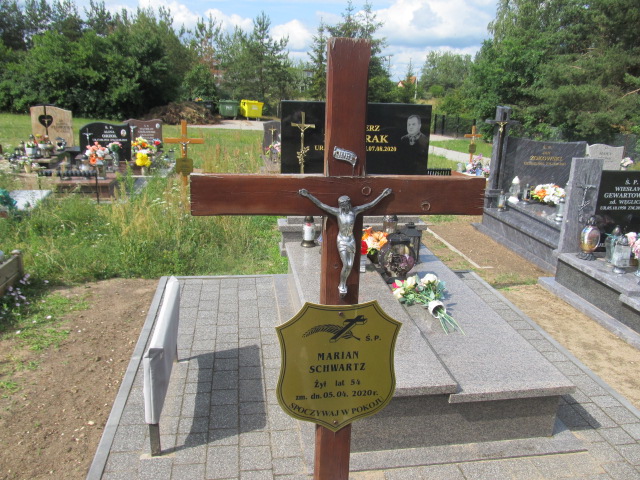 Marian Schwartz 1966 Pasym - Grobonet - Wyszukiwarka osób pochowanych
